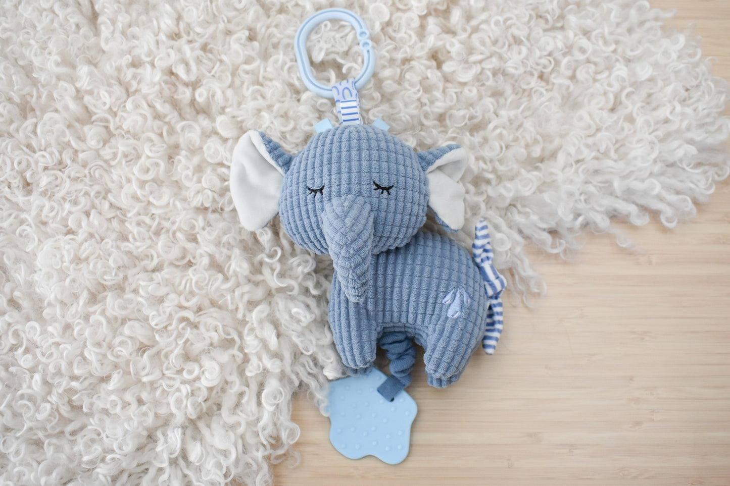 SNUGGLE BUDDY TRUNKS ELEPHANT JIGGLER