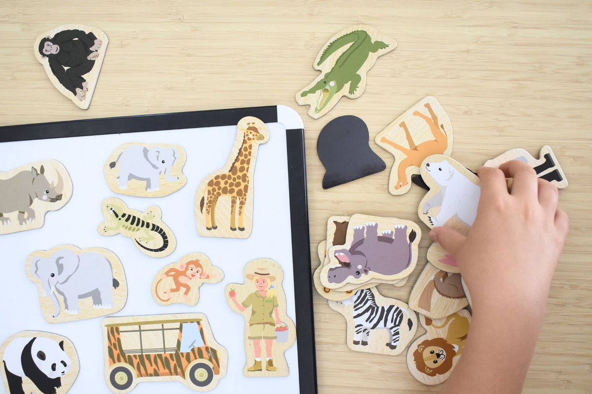 FRIDGE FRIENDS ZOO ANIMALS 25PC