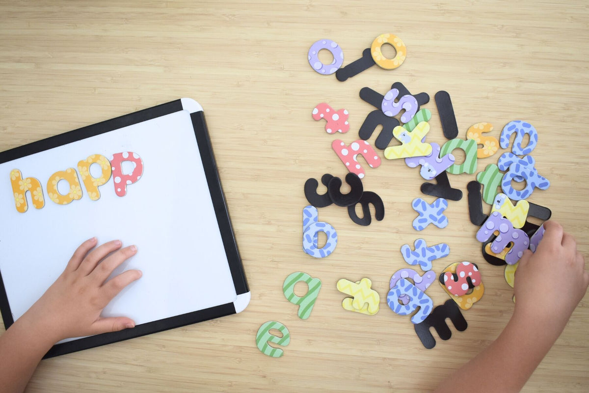FRIDGE FRIENDS MAGNETIC ALPHABET LOWERCASE 50PCS