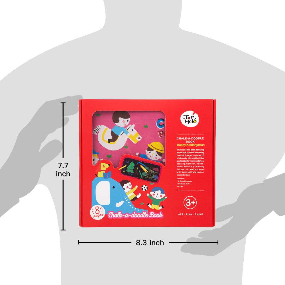 CHALK-A-DOODLE BOOK - TRAVEL CHALK DRAWING BOOKLET