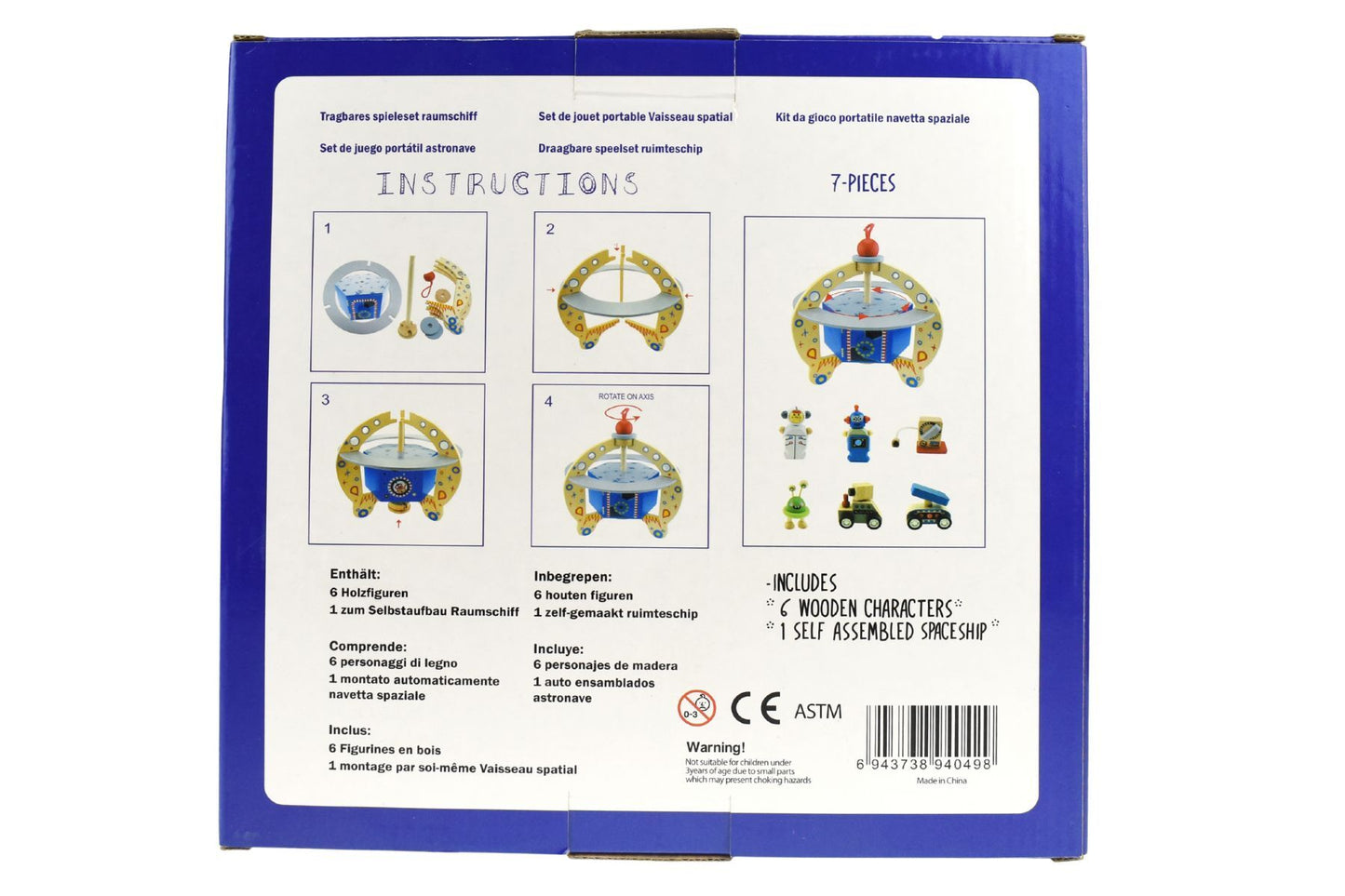FLYING SAUCER PLAYSET