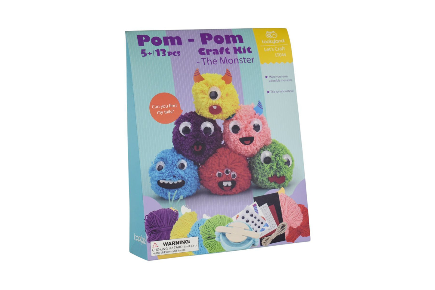 POM-POM MONSTER CRAFT KIT