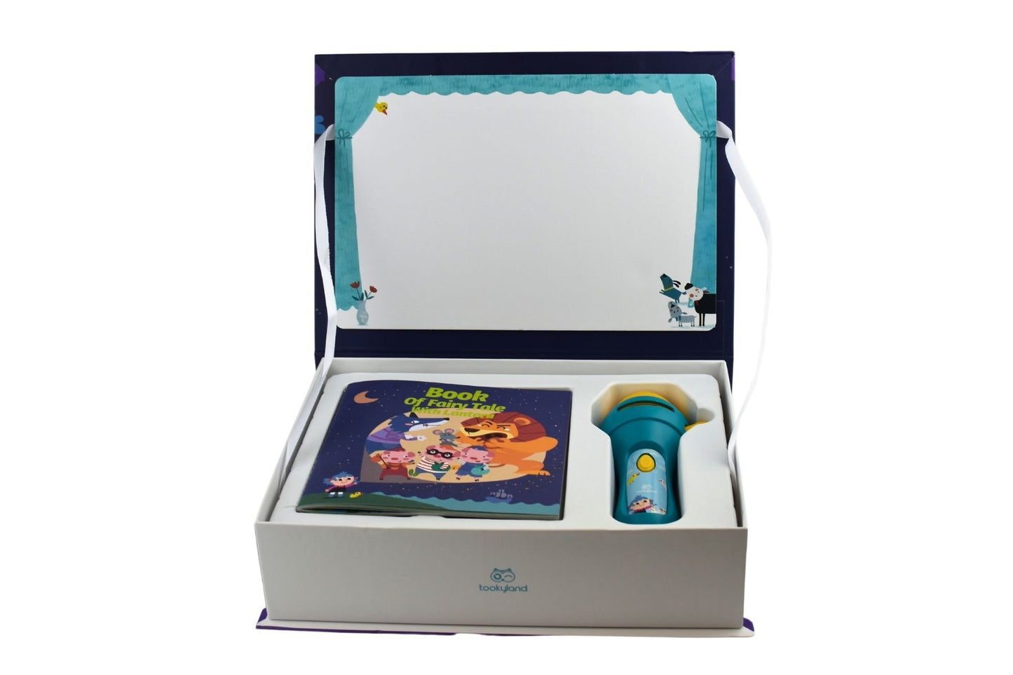 SHADOW THEATRE STORYBOOK TORCH WITH 5 FAIRYTALES