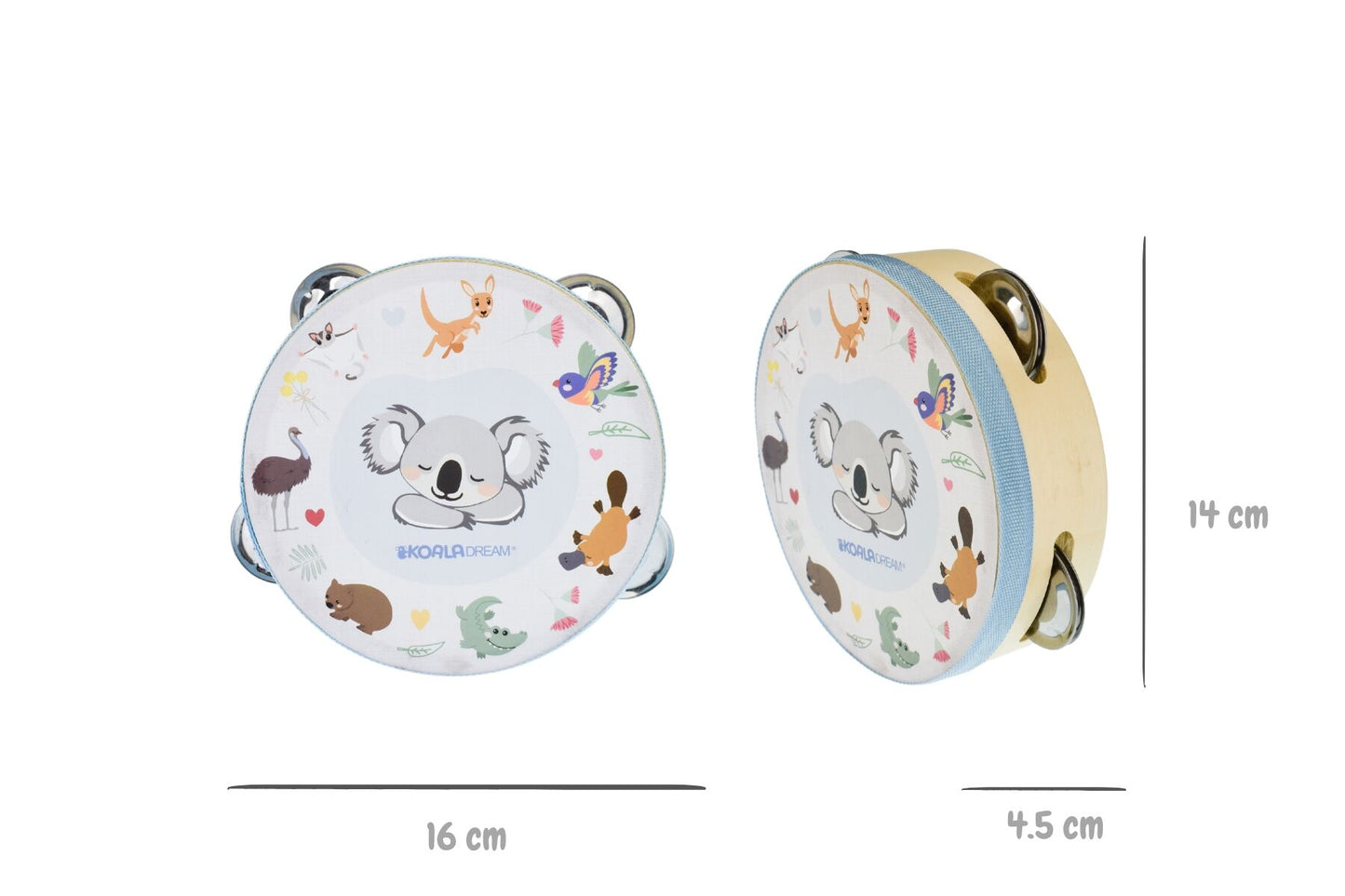 BUSH BUDDIES AUSTRALIAN ANIMALS 3PCS MUSICAL SET