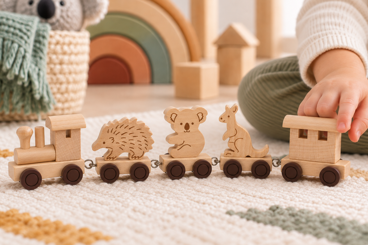 ALPHABET TRAIN - ANIMAL CARRIAGE KOALA