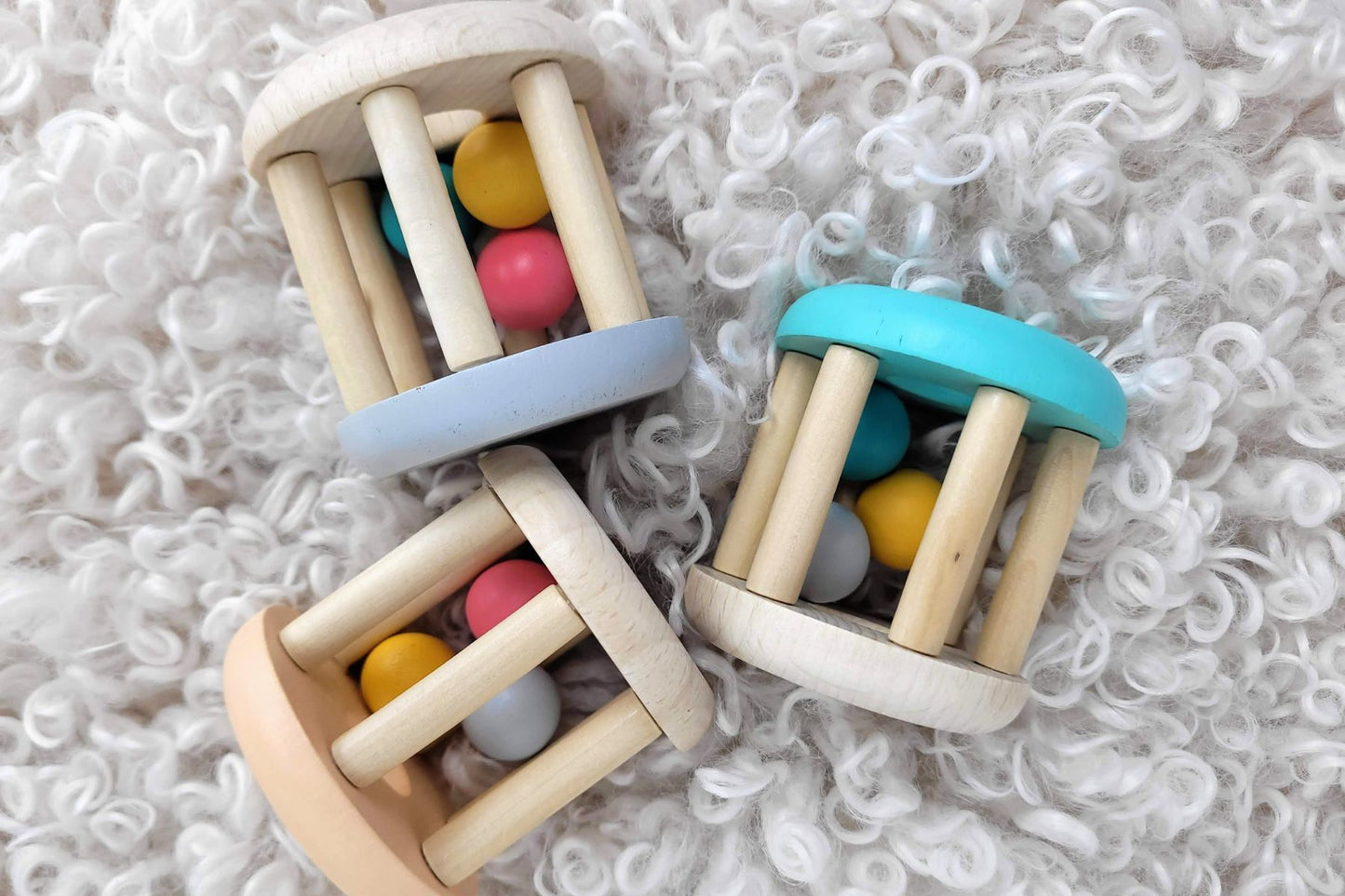 CALM & BREEZY WOODEN RATTLE