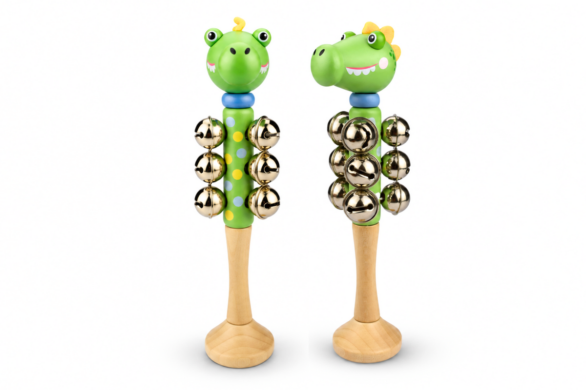 AUSSIE BUDDIES BELL STICK CROCODILE
