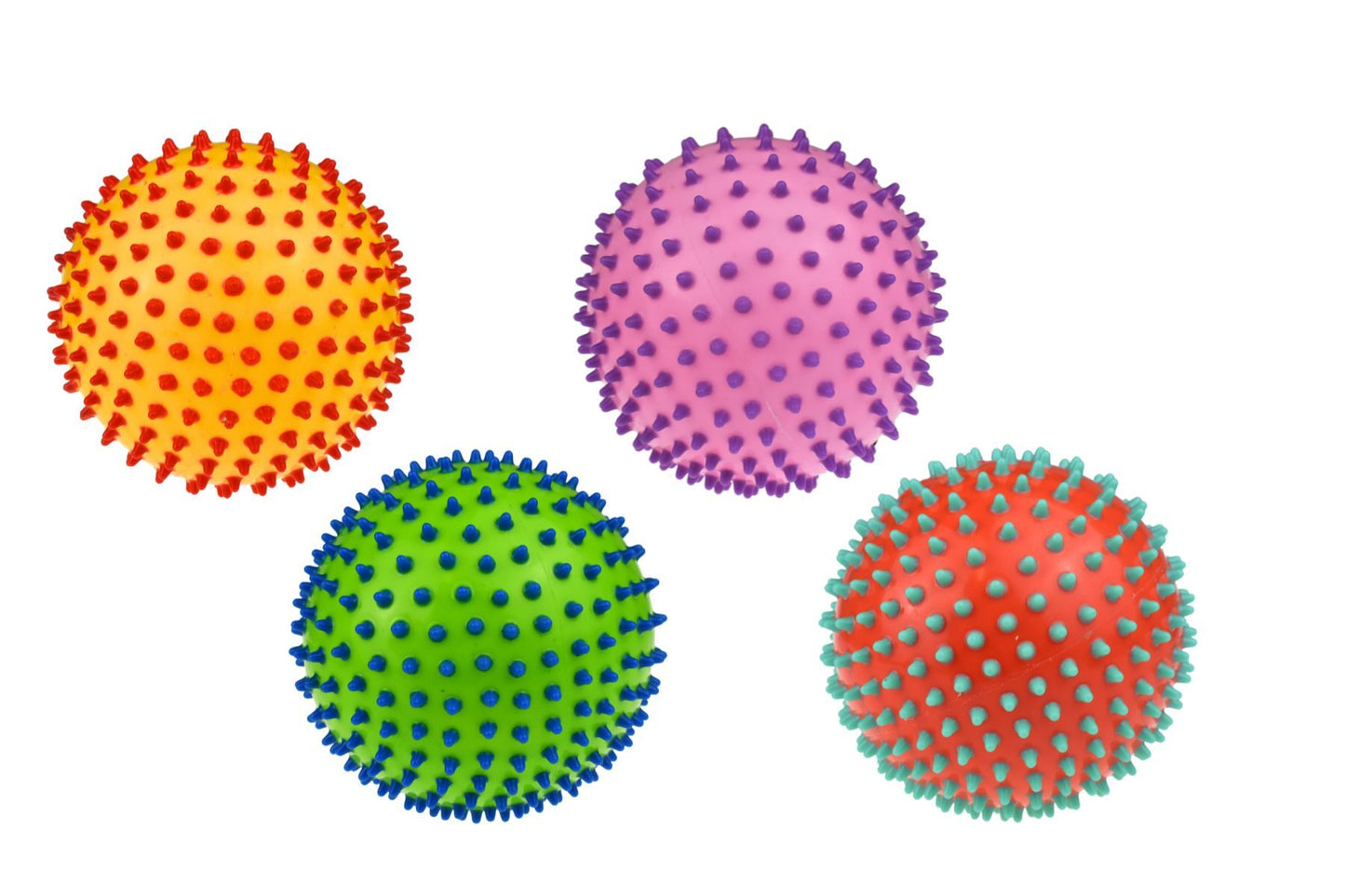 SPIKY SENSORY BALL PRICE FOR SET OF 4PC