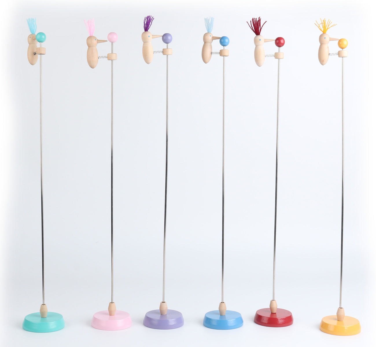 BOBBING BEAK WOODPECKER SET OF 6
