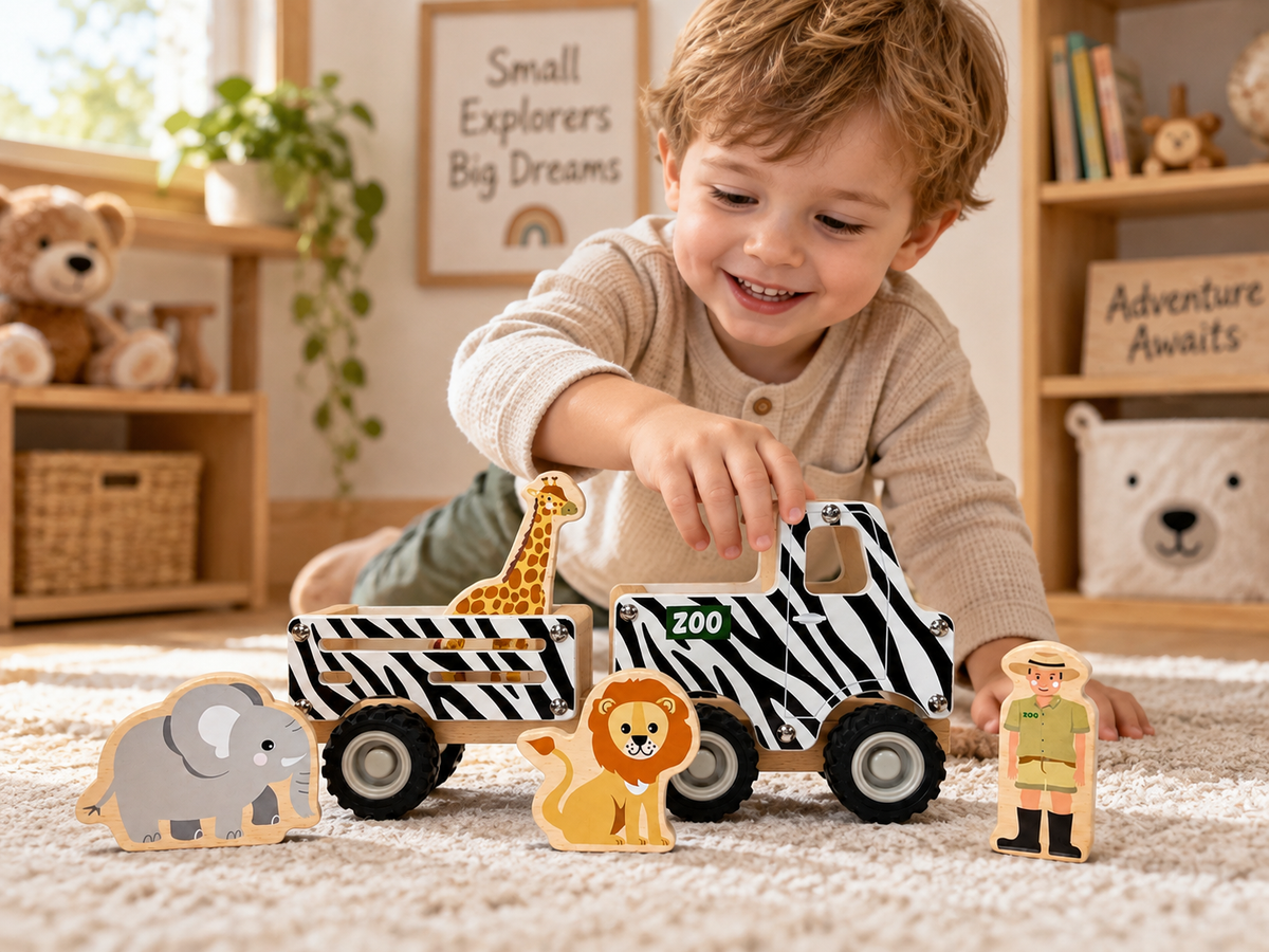 BUSH BUDDIES ZOO EXPLORER TRUCK