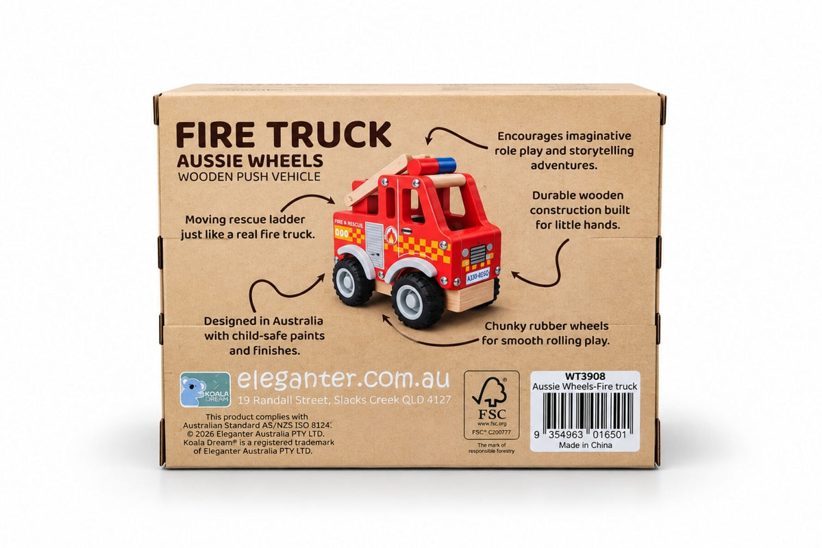 AUSSIE WHEELS FIRE TRUCK