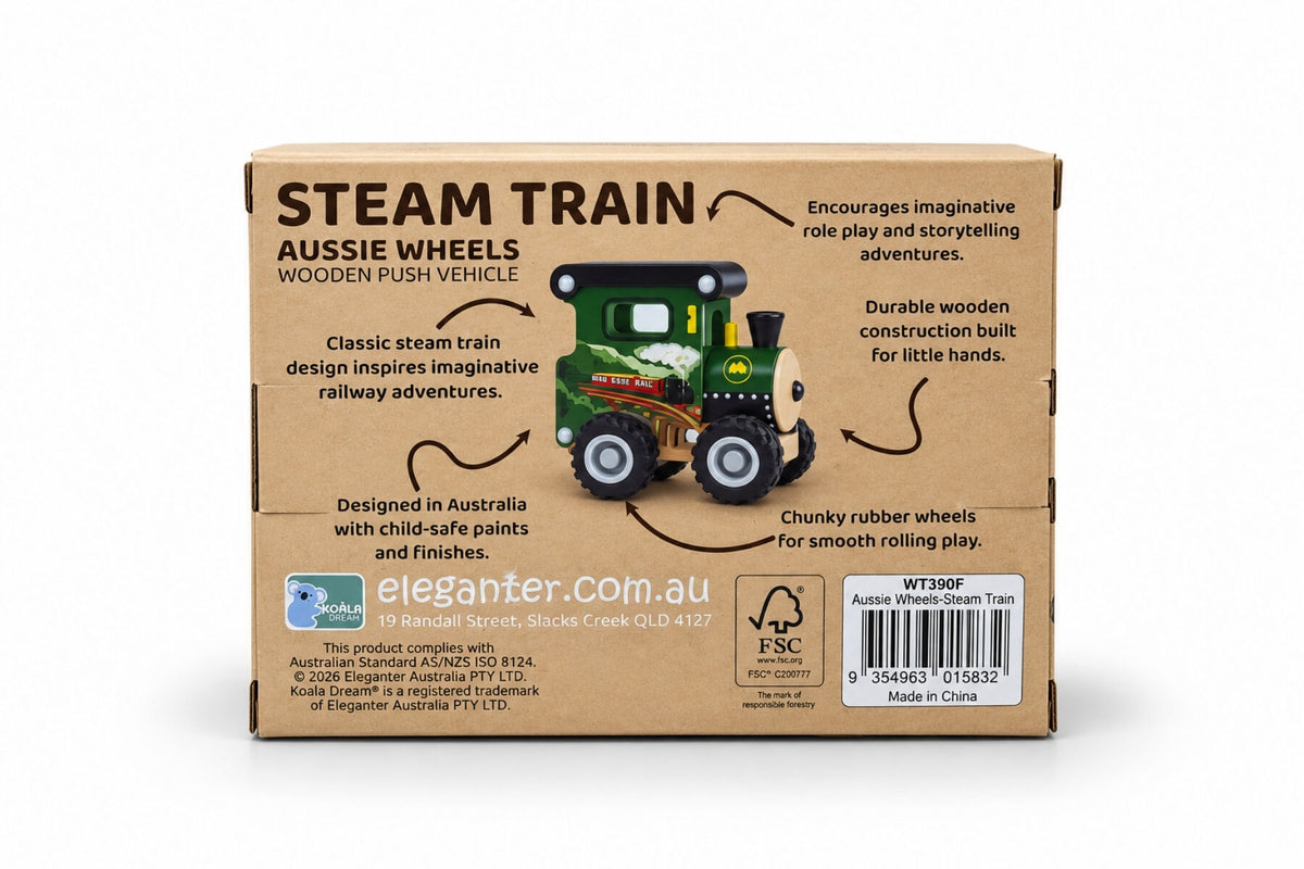AUSSIE WHEELS STEAM TRAIN