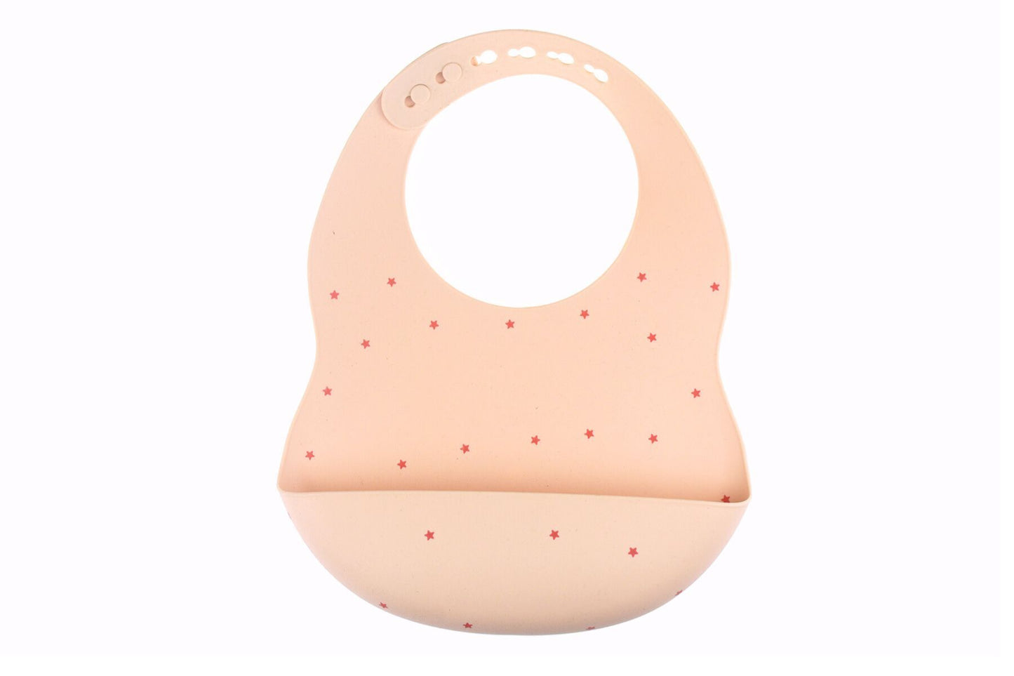 STARRY NIGHT SILICONE BIB-PINK