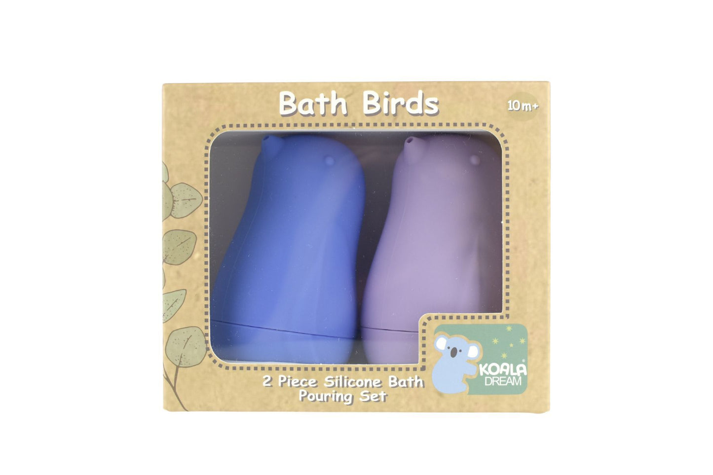 BATH BIRDS 2PC SILICONE POURING SET-PURPLE