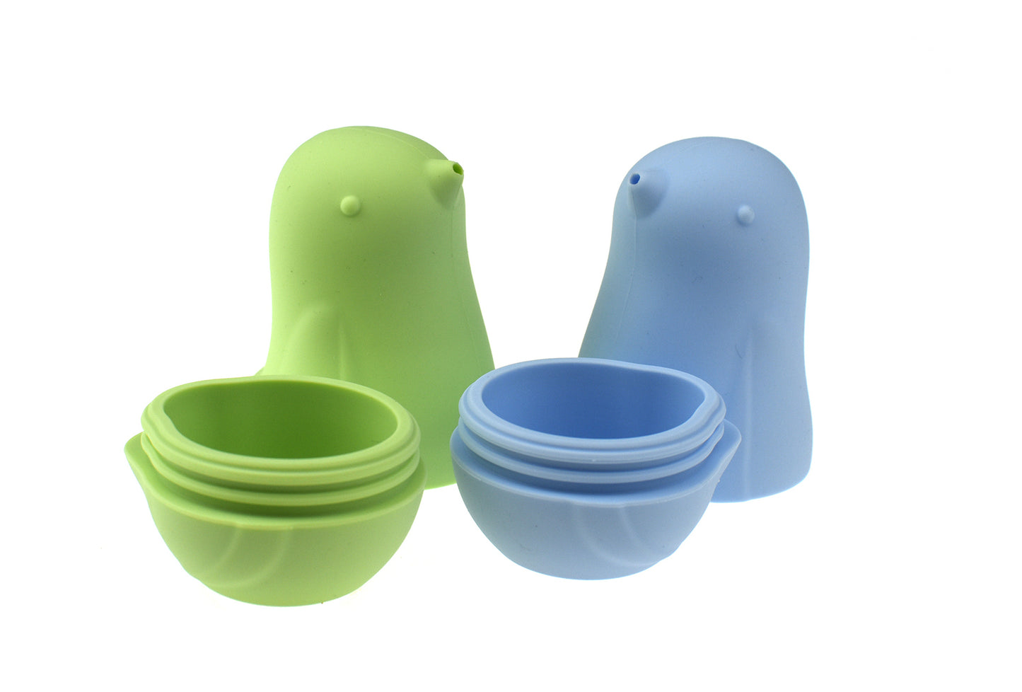 BATH BIRDS 2PC SILICONE POURING SET-GREEN