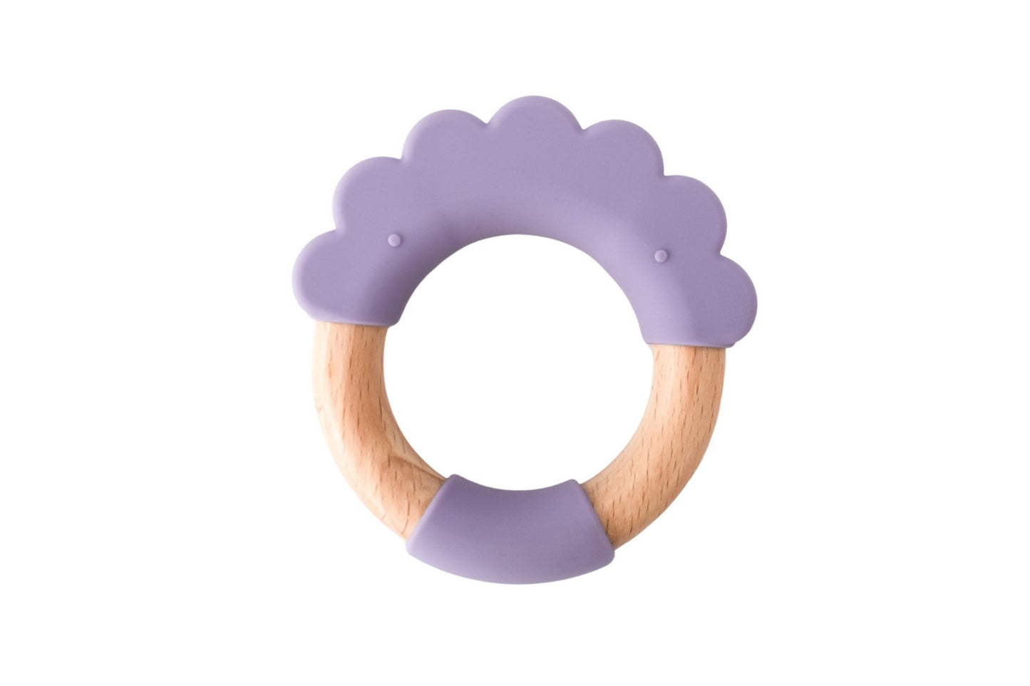 SILICONE TEETHER CLOUD PURPLE