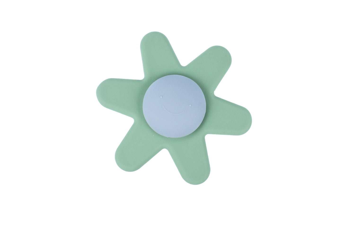 SILICONE DAISY SPINNER GREEN