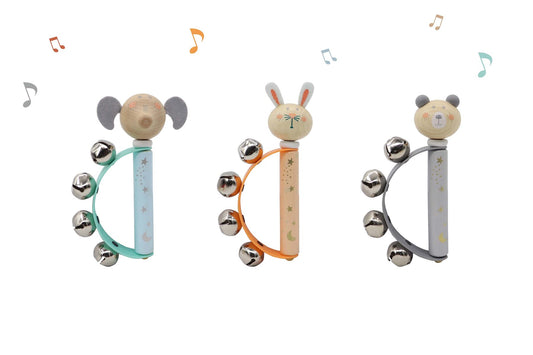 CALM & BREEZY ANIMAL HANDBELL- SET OF 3PCS