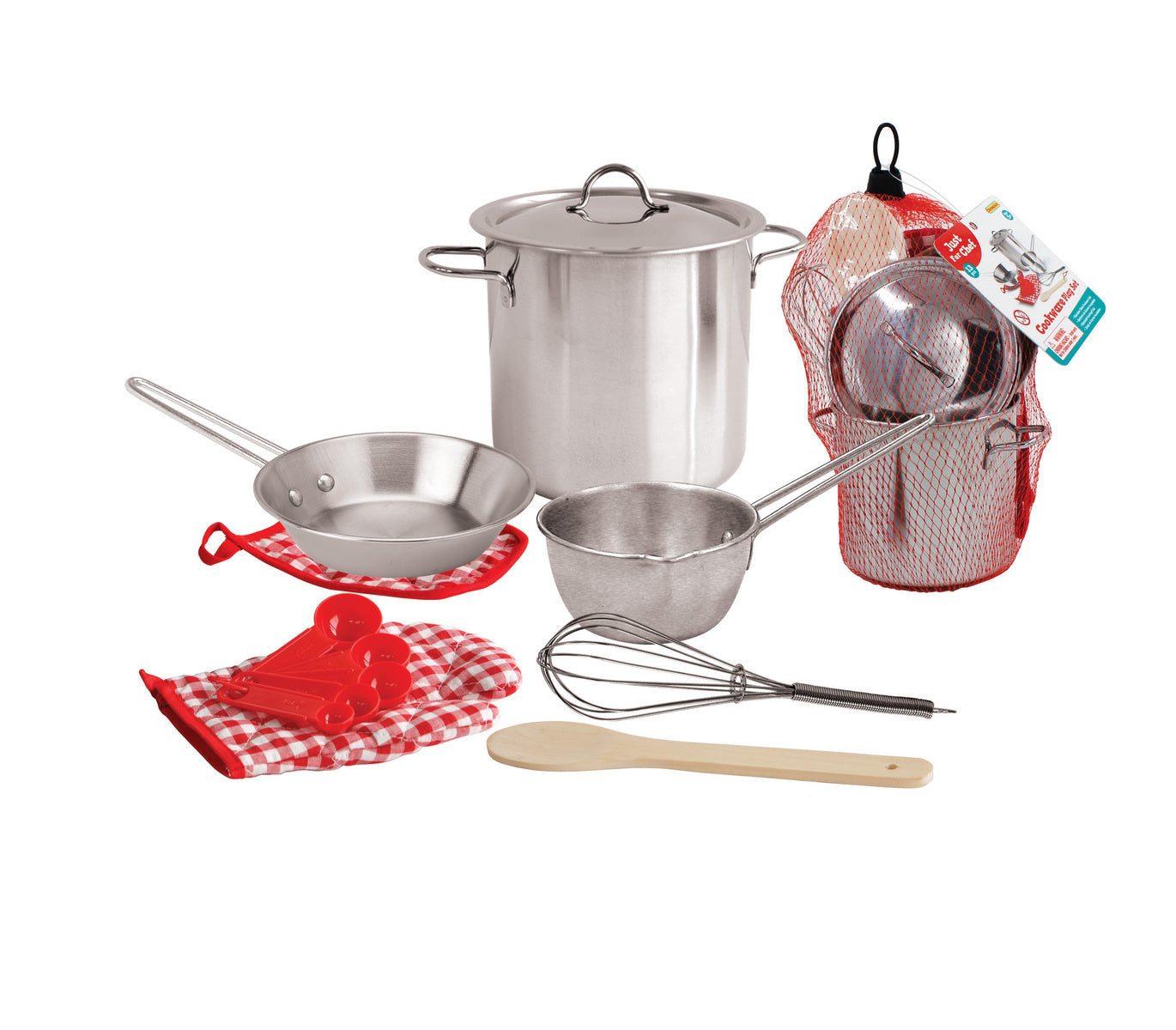 STAINLESS STEEL COOKING PLAYSET