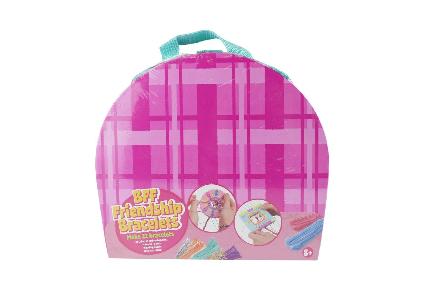 FRIENDS 4 EVER BRACELET MAKING KIT PINK