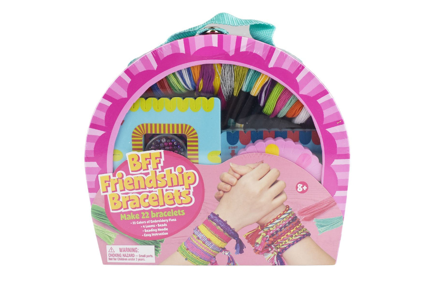 FRIENDS 4 EVER BRACELET MAKING KIT PINK