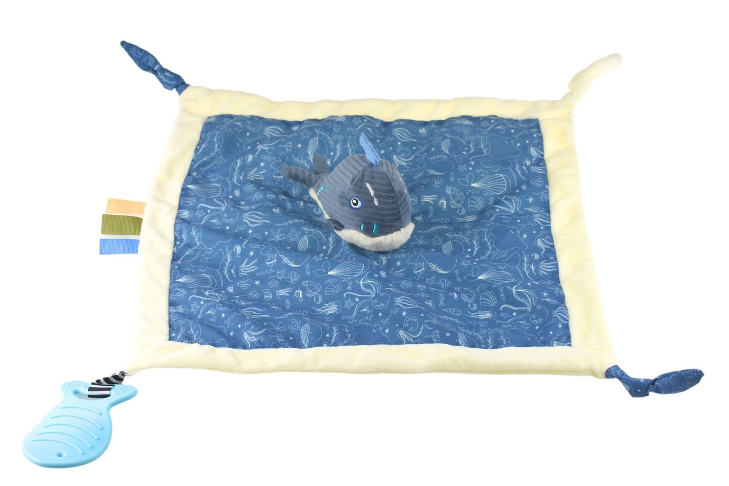 SNUGGLE BUDDY SPLASHY WHALE COMFORTER