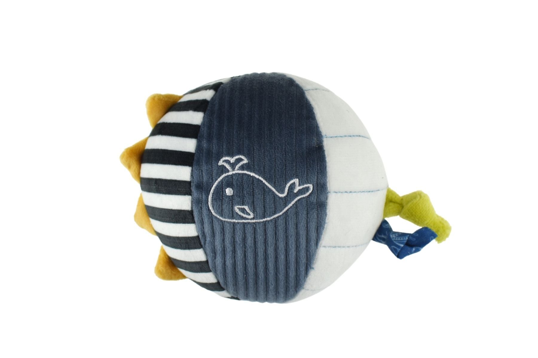 SNUGGLE BUDDY SPLASHY WHALE TEXTURED BALL