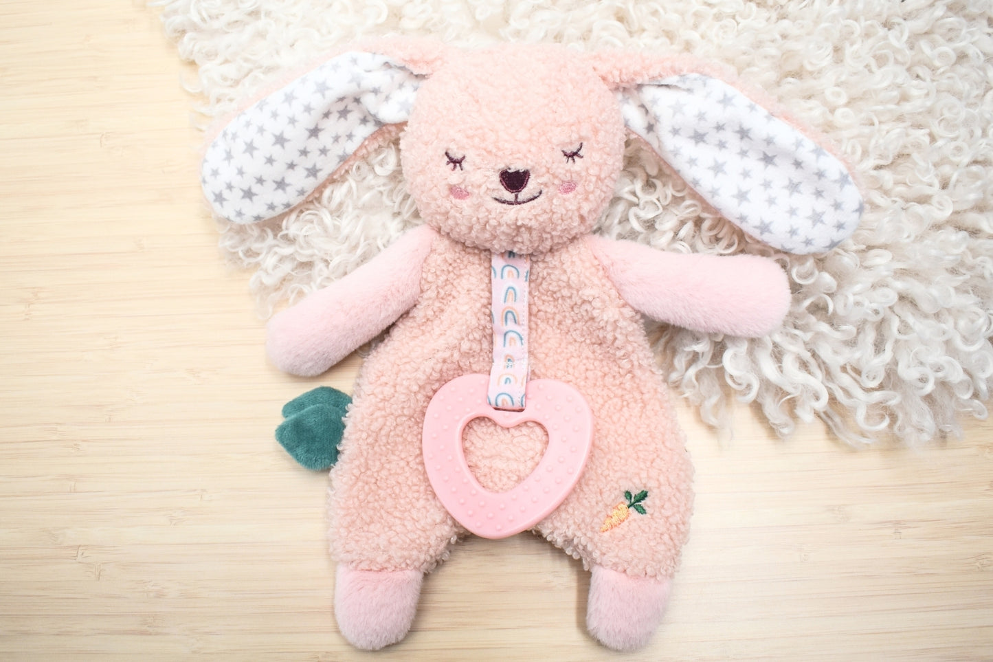 SNUGGLE BUDDY BERRY BUNNY SOFT SNUGGLER