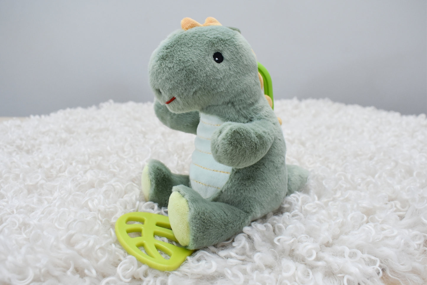 SNUGGLE BUDDY MINTY DINOSAUR JIGGLER