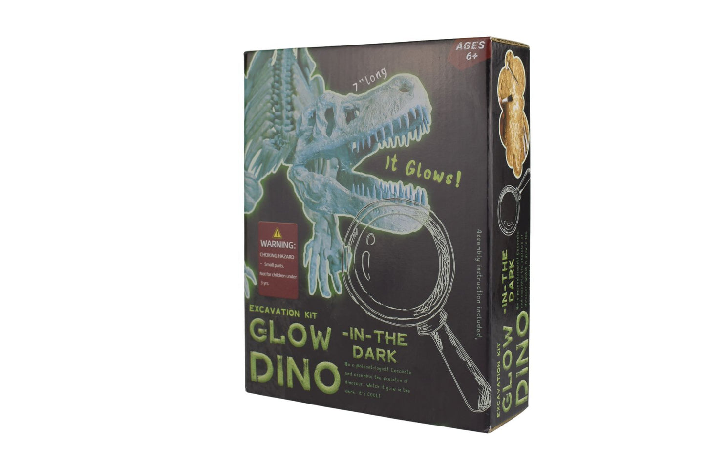 GLOW IN THE DARK TYRANNOSAURUS EXCAVATION KIT