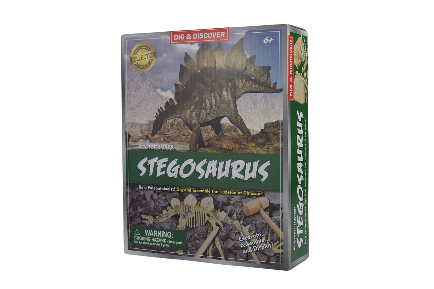 DIG & DISCOVER STEGOSAURUS DIG KITS