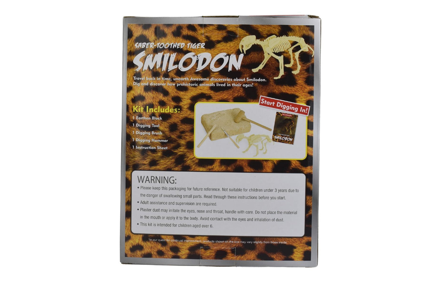 DIG & DISCOVER SABER-TOOTHED TIGER DIG KITS