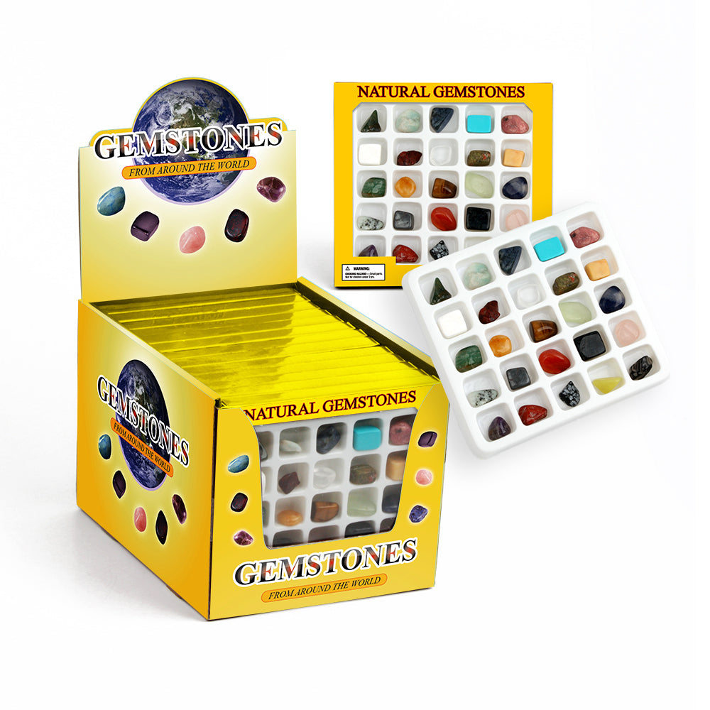 GEMSTONE SELECTION BOX 25PCS