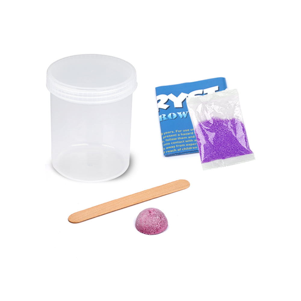 CRYSTAL GROWING KIT 6 COLOUR ASSORTED