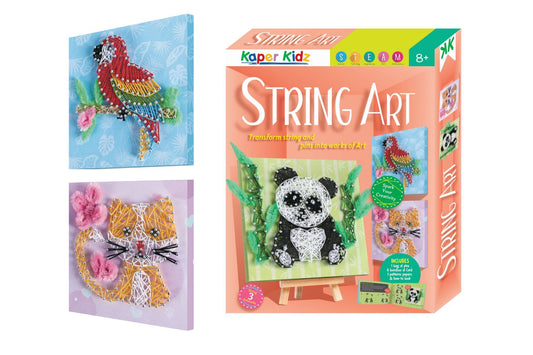 KAPER KIDZ STRING ART CRAFT KIT