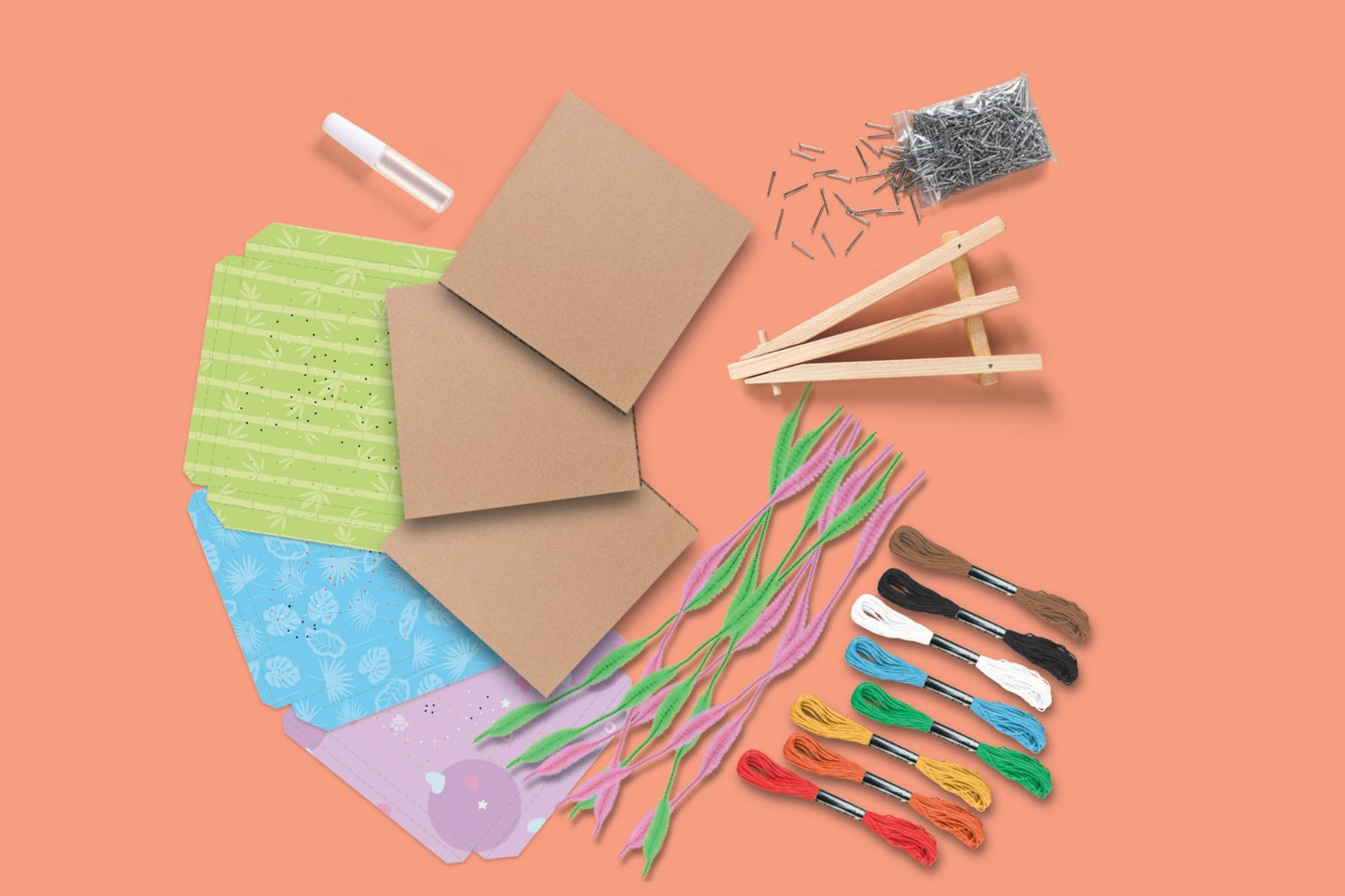 KAPER KIDZ STRING ART CRAFT KIT