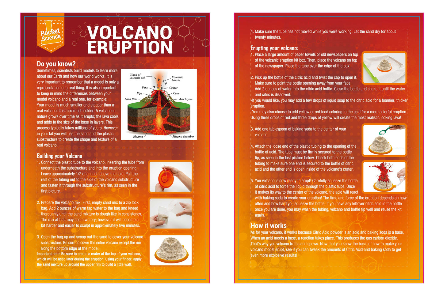 POCKET SCIENCE VOLCANO ERUPTION