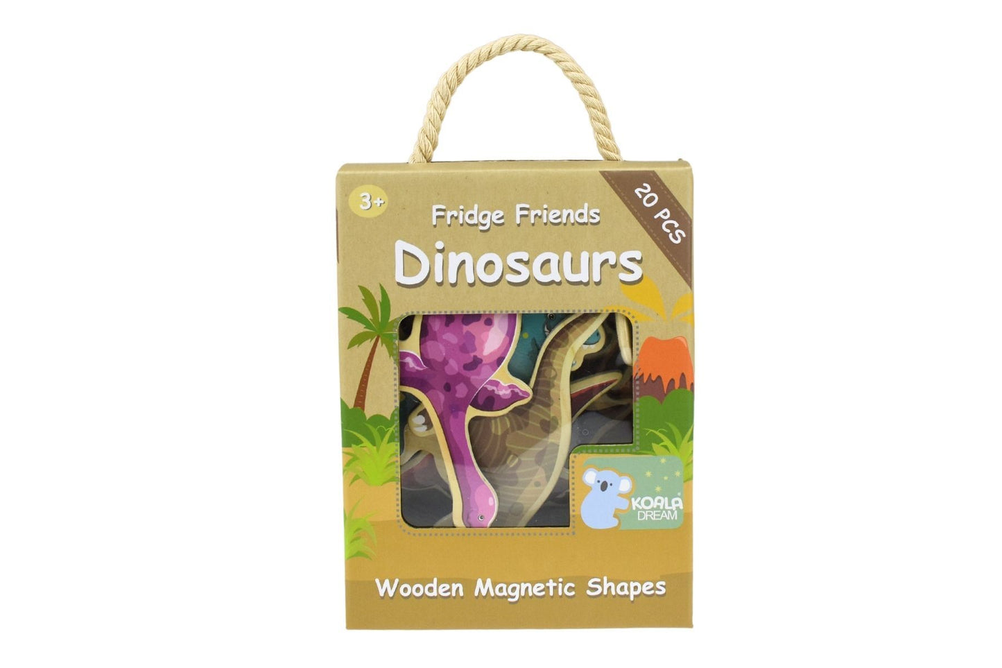 FRIDGE FRIENDS MAGNETIC DINOSAURS 20PCS