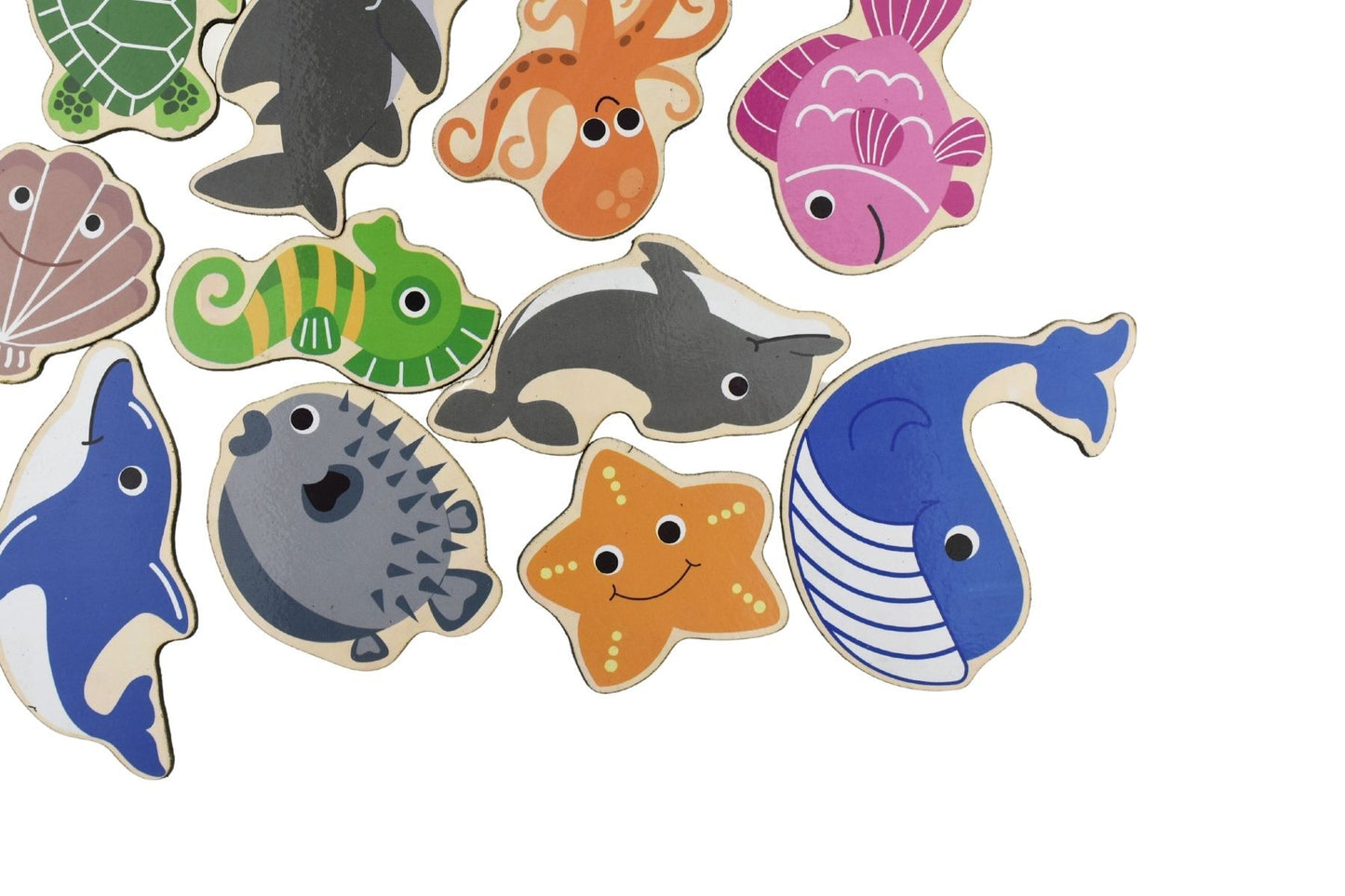 FRIDGE FRIENDS MAGNETIC SEA CREATURES OCEAN WONDERS 20PCS