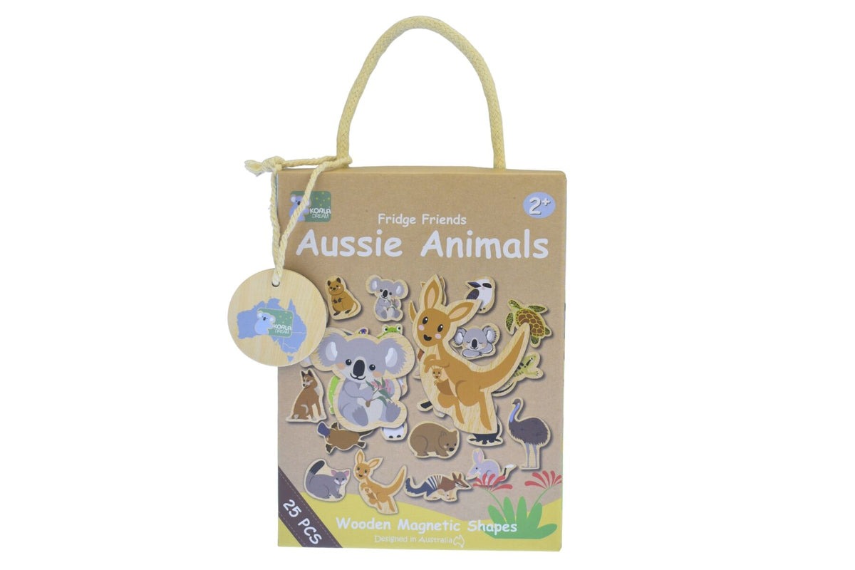 FRIDGE FRIENDS MAGNETIC AUSTRALIAN ANIMALS 25PCS