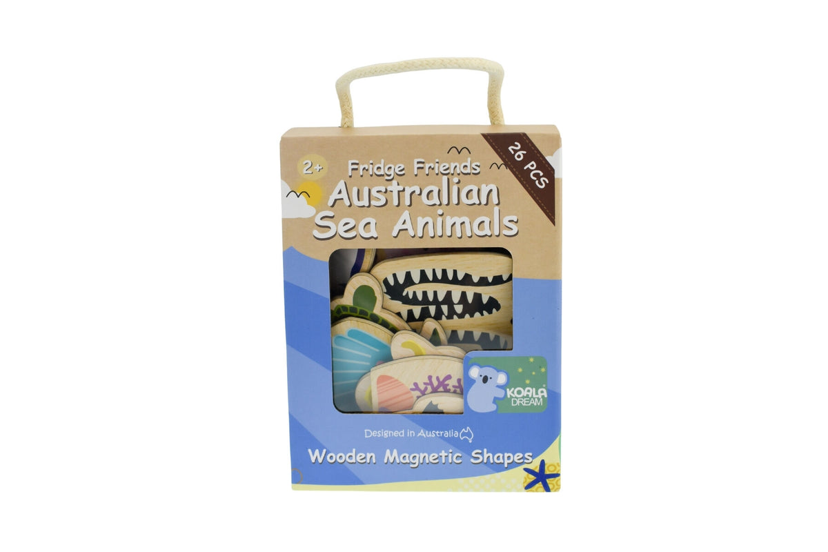 FRIDGE FRIENDS MAGNETIC AUSTRALIAN SEA ANIMALS 26PCS