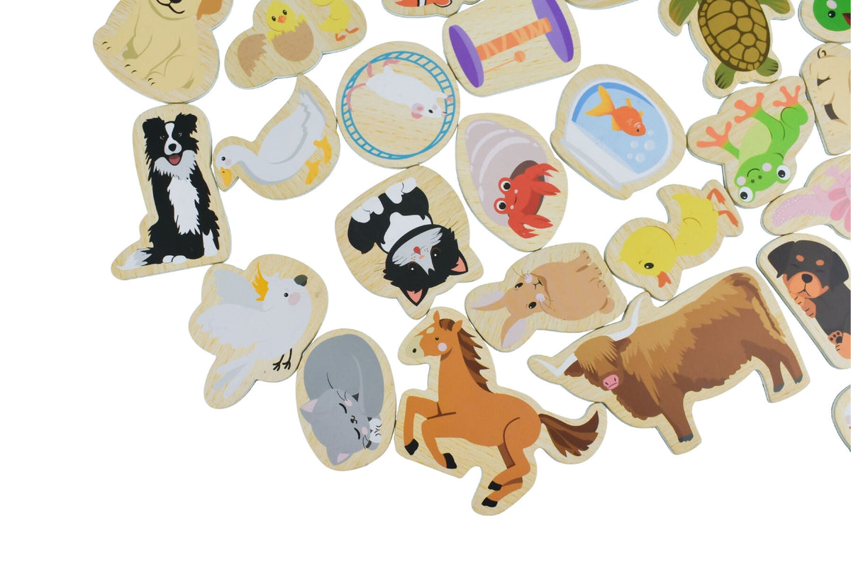 FRIDGE FRIENDS PETS MAGNETS 30PCS