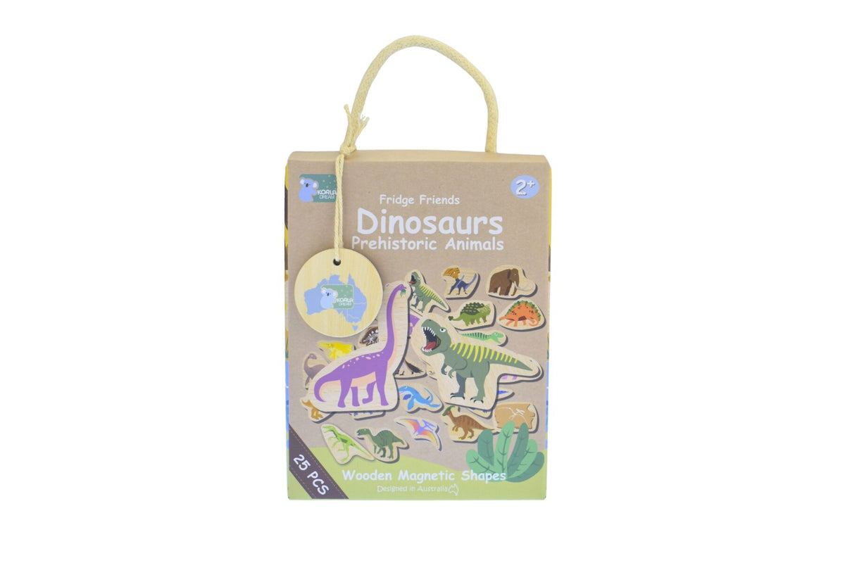 FRIDGE FRIENDS DINOSAURS & PREHISTORIC ANIMALS 25PC