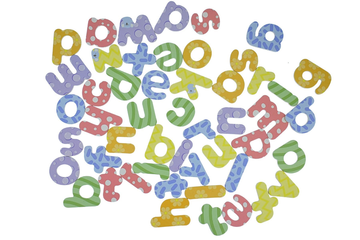 FRIDGE FRIENDS MAGNETIC ALPHABET LOWERCASE 50PCS