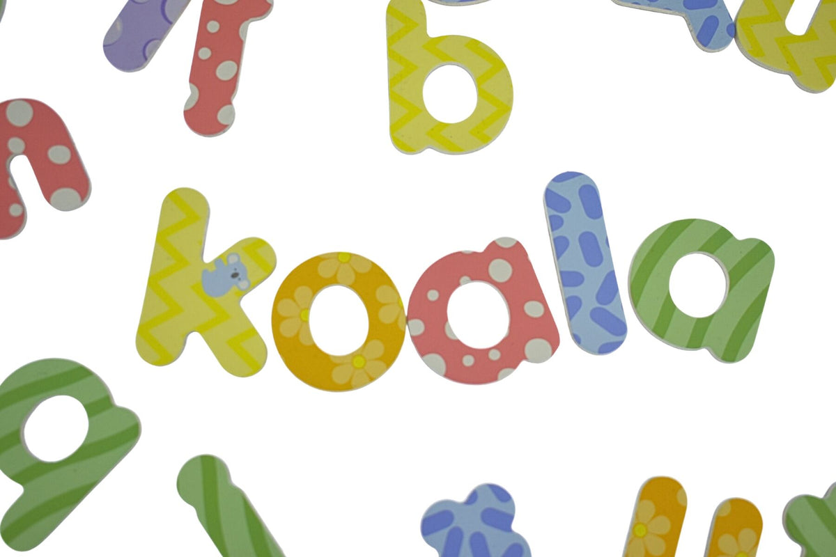 FRIDGE FRIENDS MAGNETIC ALPHABET LOWERCASE 50PCS