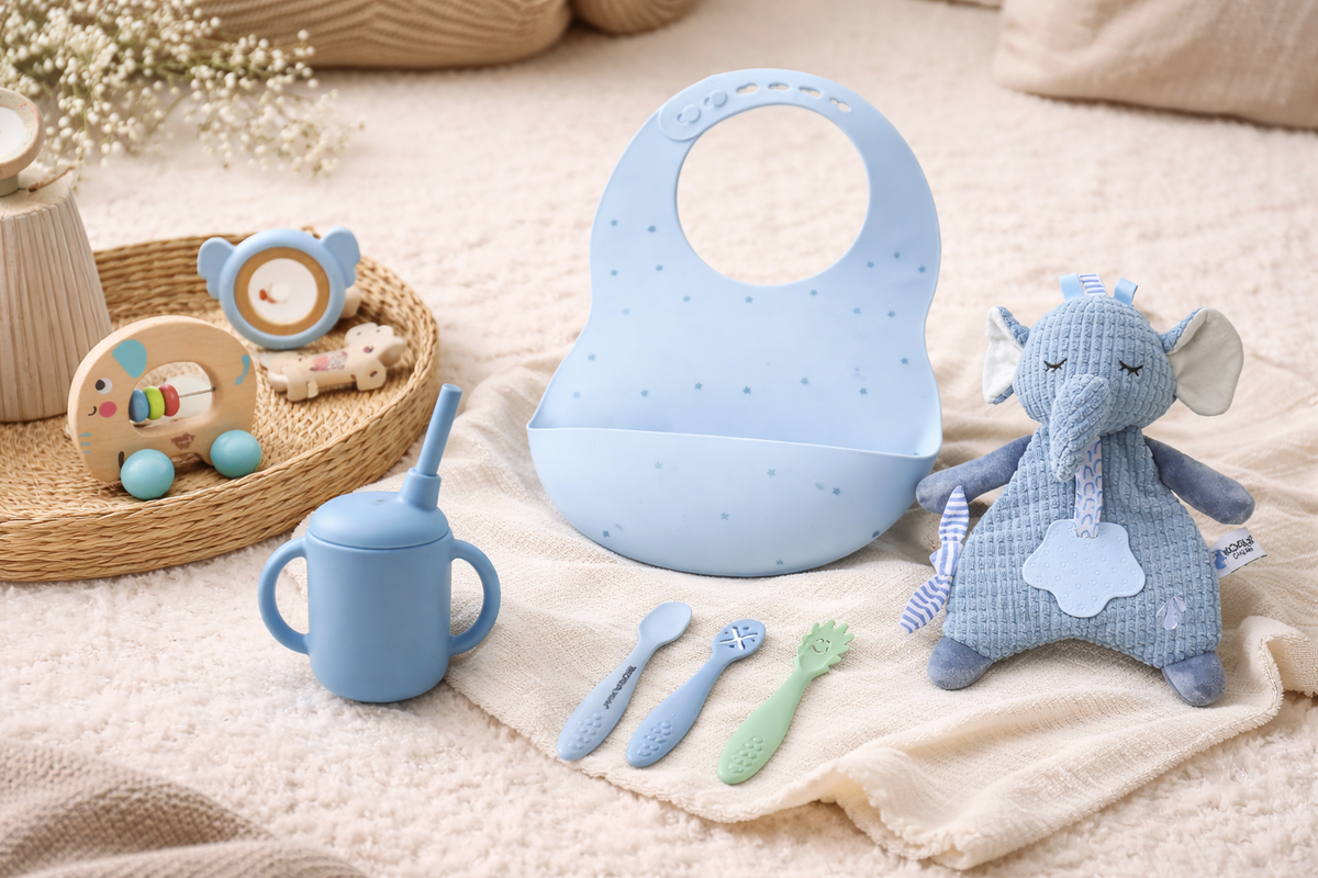 WELCOME BABY ELEPHANT GIFT PACK