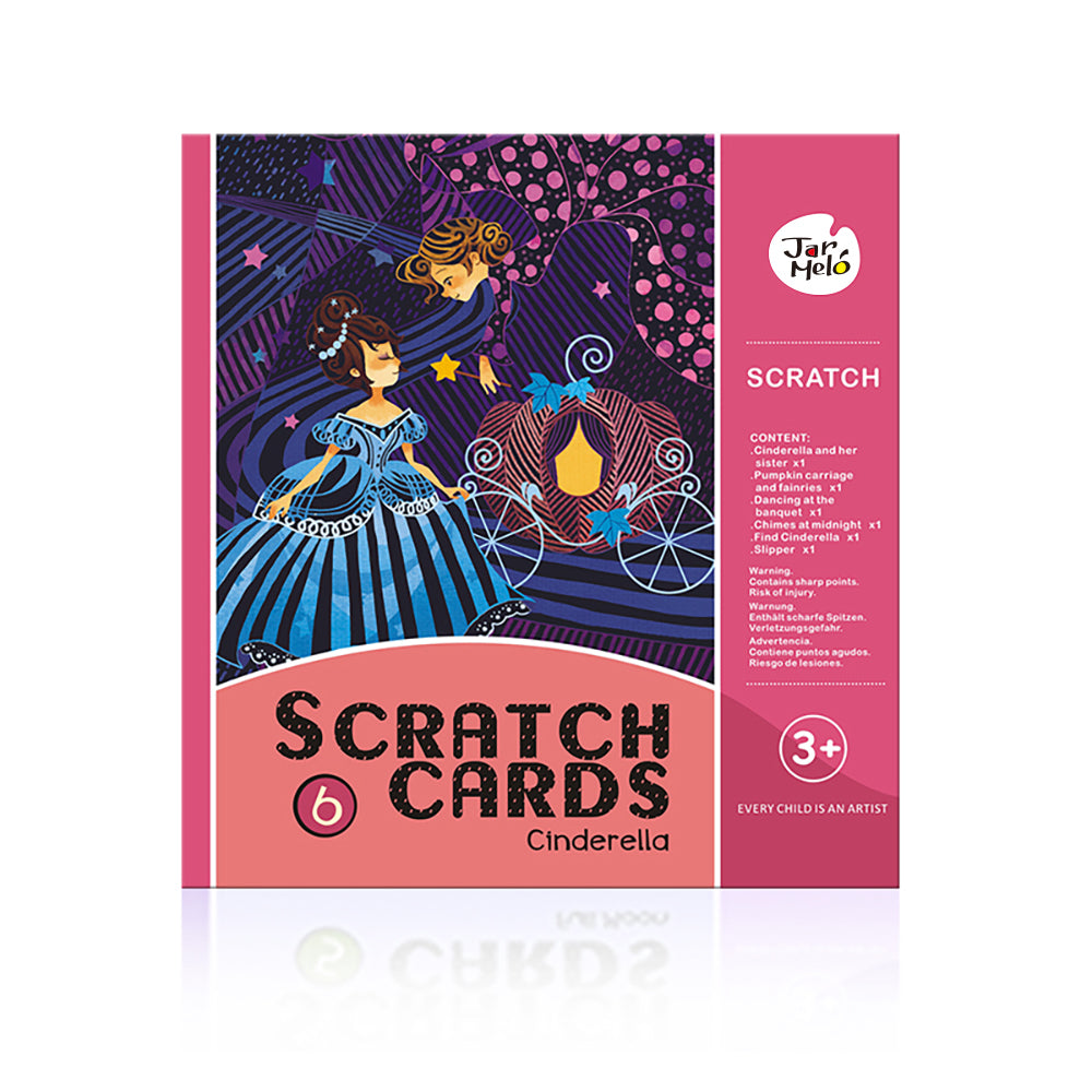 SCRATCH CARD SET-CINDERELLA