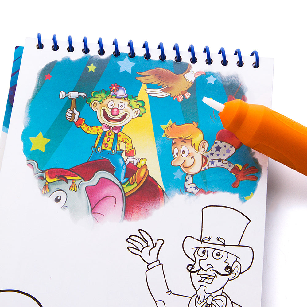 MAGIC WATER COLORING PAD - AMUSEMENT PARK