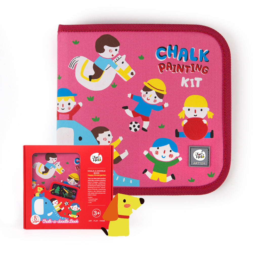 CHALK-A-DOODLE BOOK - HAPPY KINDERGARTEN