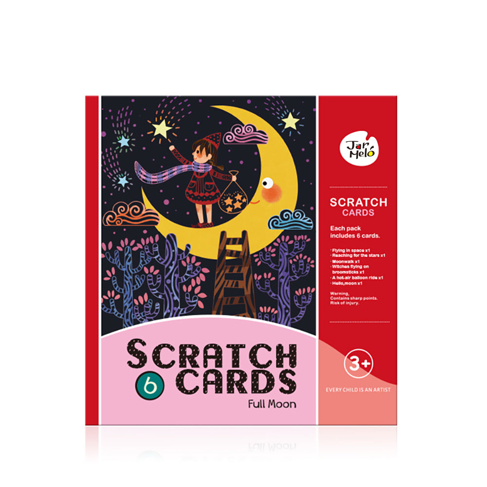 SCRATCH CARDS SET-FULL MOON